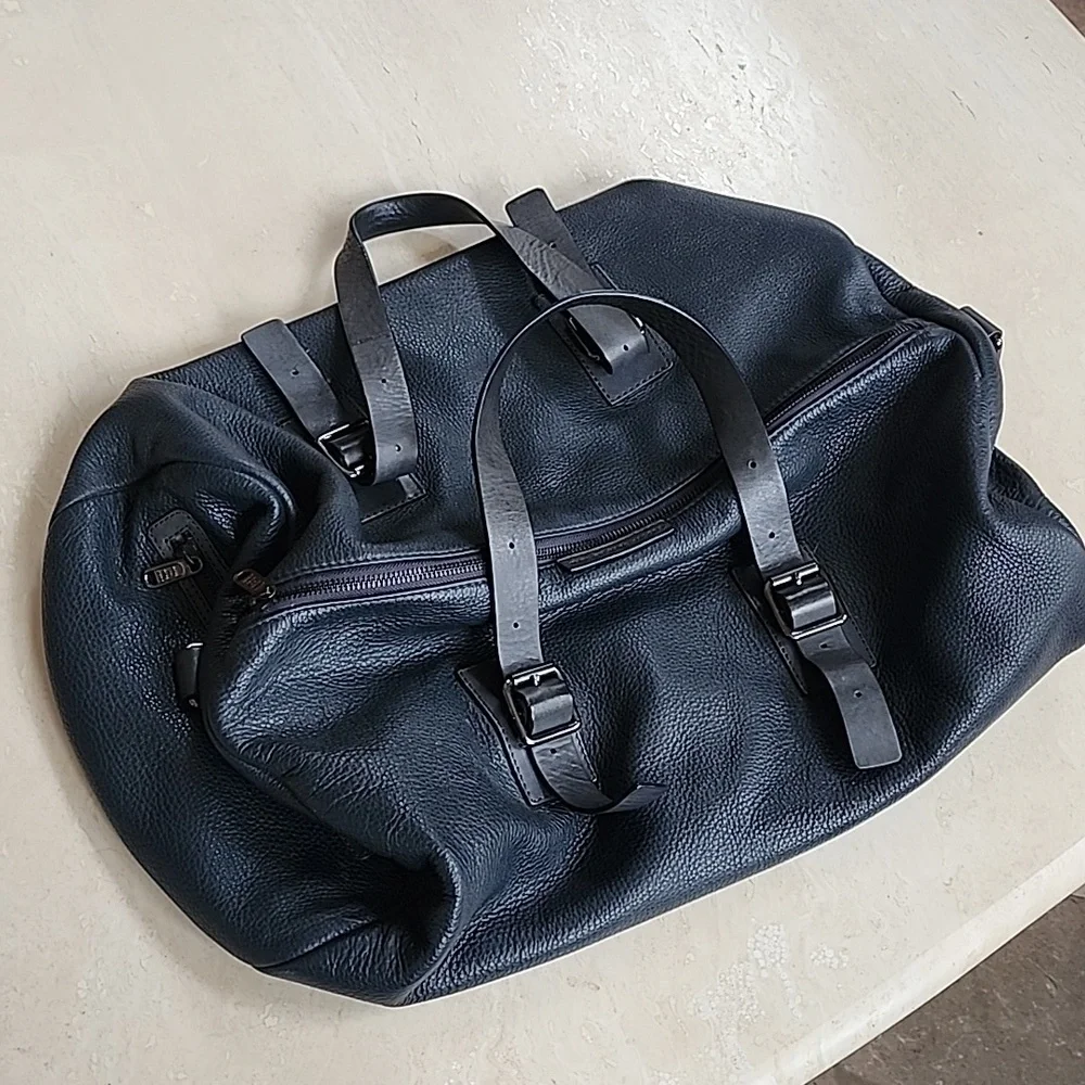 Marc by Marc Jacob's navy black large duffel